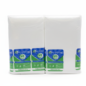 BOLSA GABACHA BLANCA #3 100UND