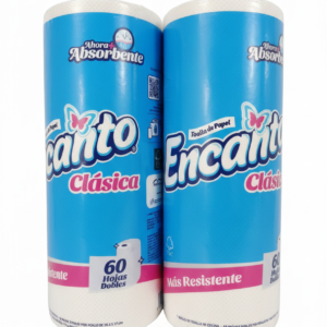 ROLLO PAPEL TOALLA ENCANTO 60HD
