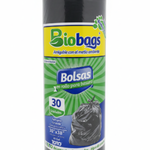 ROLLO BOLSA NEGRA 30x38 30UND