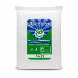 PAQ BOLSA TRANSPARENTE 14x23 (25LB) 500UND