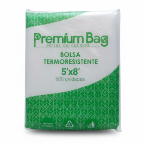 PAQ BOLSA TRANSPARENTE 5X8 (1LB) 500UND