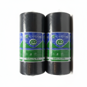 BOLSA GABACHA NEGRA #3 100UND