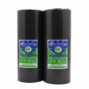 BOLSA GABACHA NEGRA #4 100UND