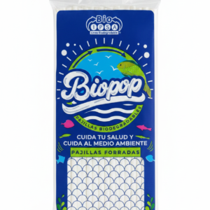 PAQ DE PAJILLAS FORRADAS