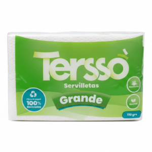 SERVILLETA CUADRADA PAQ 100UND