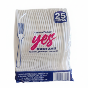 TENEDOR MED PAQ 25UND